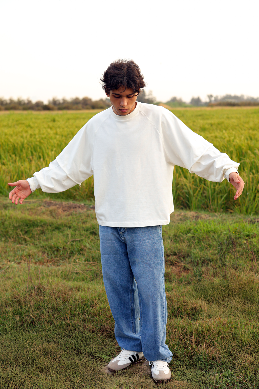 LAYERED SLEEVE T-SHIRT