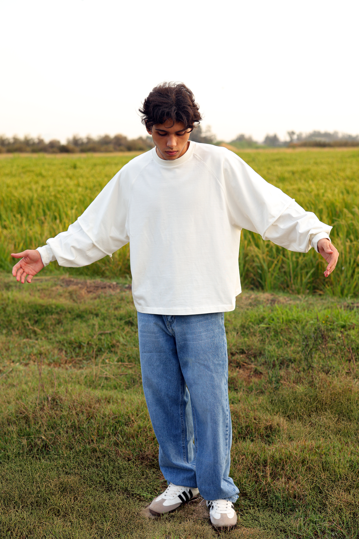 LAYERED SLEEVE T-SHIRT