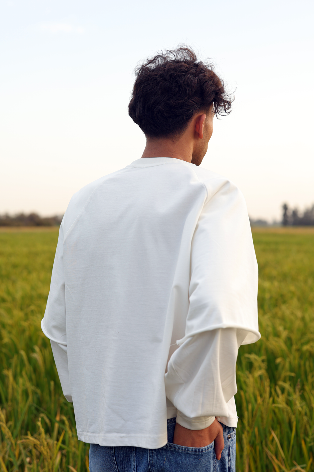 LAYERED SLEEVE T-SHIRT