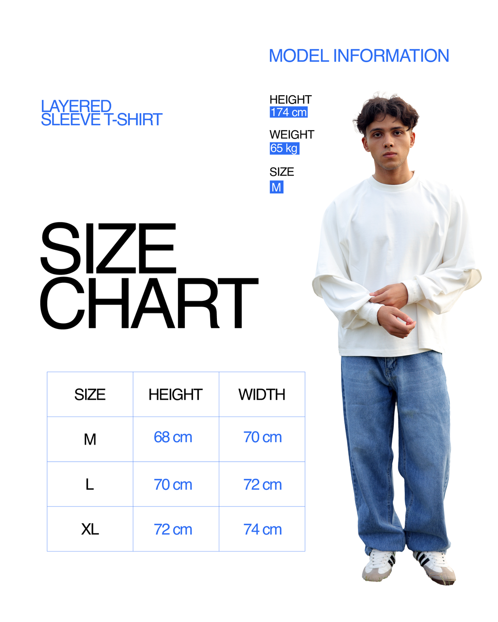 LAYERED SLEEVE T-SHIRT
